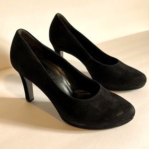 Paul Green Black Suede Pump